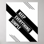 Alles ganz einfach behalten poster (Vorne)