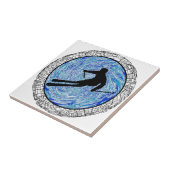 ALLES GEBIRGSskifahren Fliese (Seite)