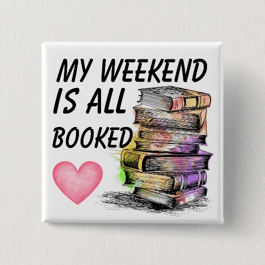 Alles gebucht  button (Vorderseite)