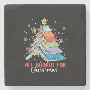 Alles gebucht für das Weihnachtsbuch Weihnachtsbau Steinuntersetzer