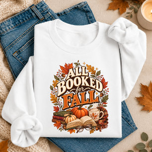 Alles gebucht für den gemütlichen Herbstleser Sweatshirt