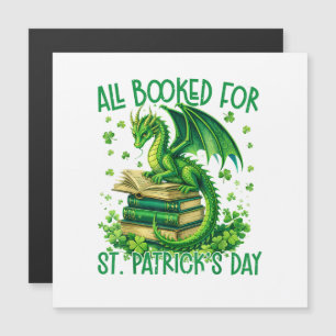 Alles gebucht für St. Patricks Day Magnetkarte