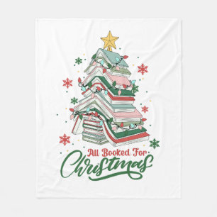Alles gebucht für Weihnachten Fleecedecke
