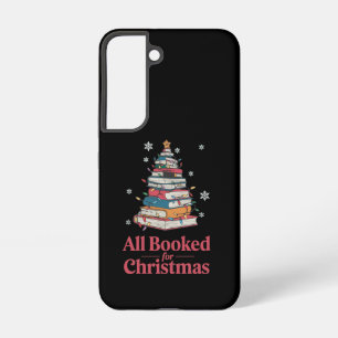 Alles gebucht für Weihnachtsbuch Baumlichter Samsung Galaxy Hülle