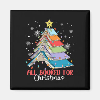 Alles gebucht für Weihnachtsbuch Weihnachtsbaum Li Magnet