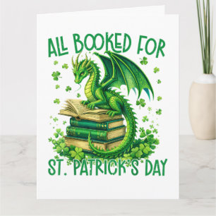 Alles gebucht zum St. Patrick's Day Karte