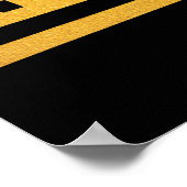 Alles gehört Gott | Arabische Wörter #20 Poster (Ecke)