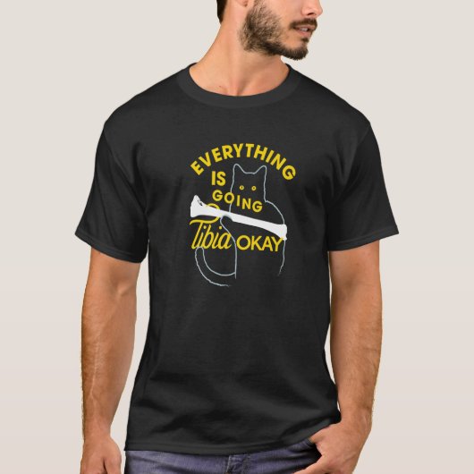 Alles geht nach Tibia, gut Cat T-Shirt (Vorderseite)