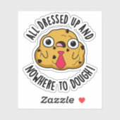 Alles gepresst und nirgends zu trocken Backpuppe Aufkleber (Blatt)