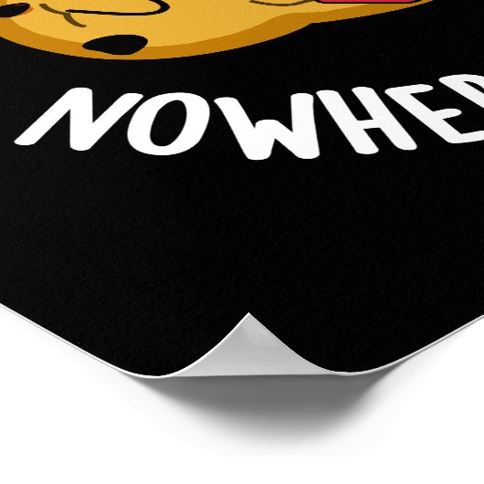 Alles gepresst und nirgends zu trocken Backpuppe Poster (Ecke)