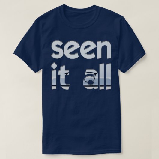 alles gesehen T-Shirt (Design vorne)