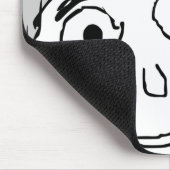 Alles ging besser als erwartet mousepad (Ecke)