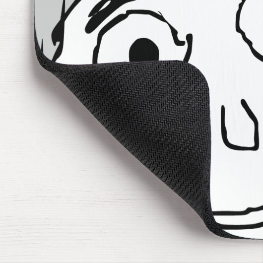 Alles ging besser als erwartet mousepad (Ecke)