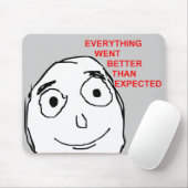 Alles ging besser als erwartet mousepad (Mit Mouse)