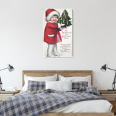 Alles Glück bei Weihnachten Leinwanddruck (Insitu (Schlafzimmer))