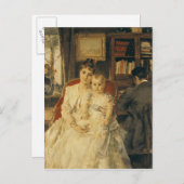 Alles Glück c.1880 Postkarte (Vorne/Hinten)