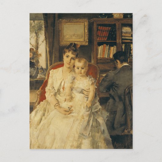 Alles Glück c.1880 Postkarte (Vorderseite)