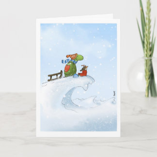 Alles glücklich ! feiertagskarte