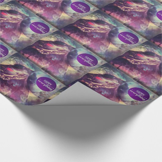 Alles glücklich, Murtle the Turtle Happiness Geschenkpapier (Ecke)