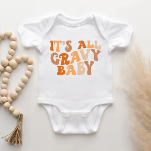 Alles Gravy Baby - Funny Erntedank Baby Body Strampler