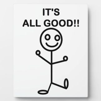 Alles gut! fotoplatte