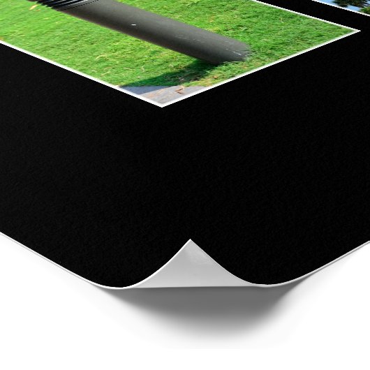 alles gut mit Bildbuchstaben geschrieben Poster (Ecke)