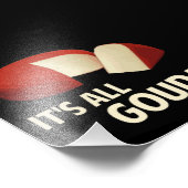 Alles gut mit Gouda Käse Fotodruck (Ecke)