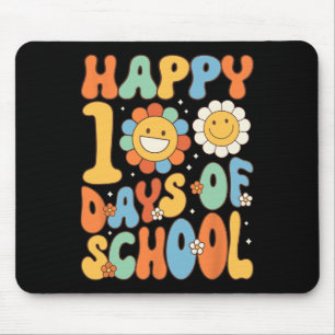 Alles Gute 100 Schultage Groovy 100. Schultag Mousepad