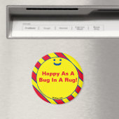 Alles Gute als ein Bug in einem Rug! Magnet (In Situ (Geschirrspüler))