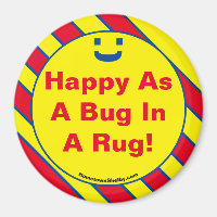Alles Gute als ein Bug in einem Rug!