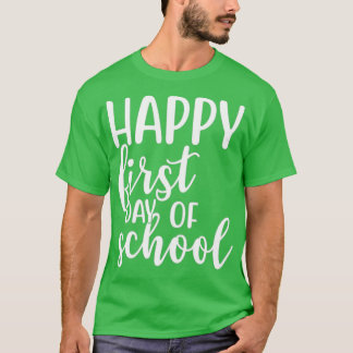 Alles Gute am ersten Tag, wenn die Schule T-Shirt