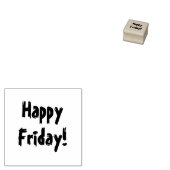 Alles Gute am Freitag! Text Gummistempel (Stempel)