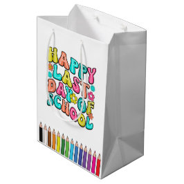Alles Gute am letzten Schultag Mittlere Geschenktüte