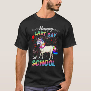 Alles Gute am letzten Schultag Schüler Kinder Mädc T-Shirt