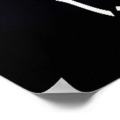 Alles Gute an der Kunst Poster (Ecke)