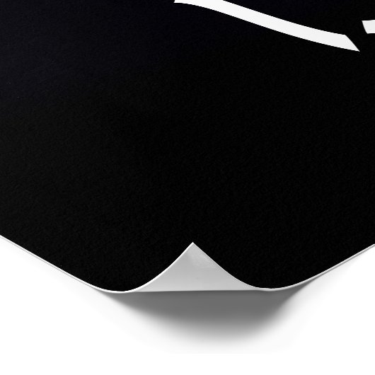 Alles Gute an der Kunst Poster (Ecke)