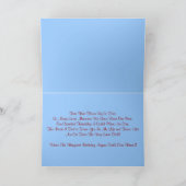 Alles Gute, Bithday... Karte (Innenseite)