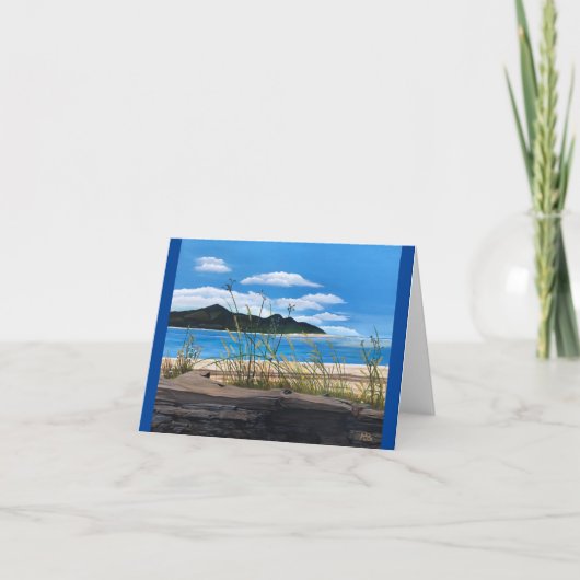 Alles Gute. Camp Hideaway in Netarts Bay Karte (Vorderseite)