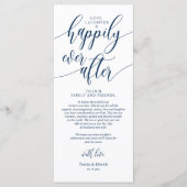 Alles Gute danach, setzen Sie Dankeschön Karten. Programm (Vorderseite)