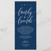 Alles Gute danach, setzen Sie Dankeschön Karten. Programm (Vorderseite)