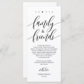 Alles Gute danach, setzen Sie Dankeschön Karten. Programm (Vorne/Hinten)