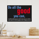 Alles Gute, das Sie Motivierend Angebot machen kön Poster (Küche)