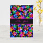 Alles Gute deutscher Geburtstag - Valxart Karte (Gelbe Blume)