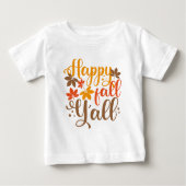 Alles Gute fällt Y'all Baby T-shirt (Vorderseite)