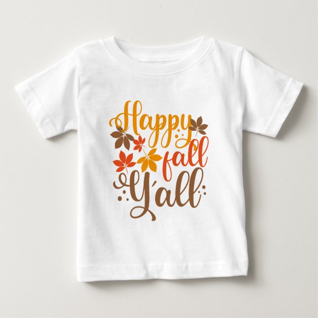 Alles Gute fällt Y'all Baby T-shirt (Vorderseite)