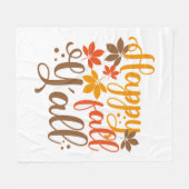 Alles Gute fällt Y'all Fleecedecke (Vorderseite (Horizontal))