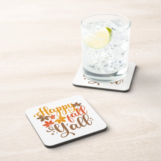 Alles Gute fällt Y'all Getränkeuntersetzer (Rechte Seite)