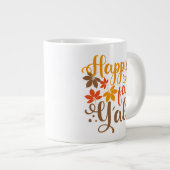 Alles Gute fällt Y'all Jumbo-Tasse (Vorderseite Rechts)