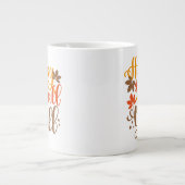 Alles Gute fällt Y'all Jumbo-Tasse (Vorderseite)