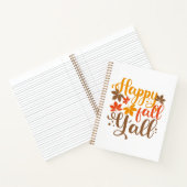 Alles Gute fällt Y'all Notizblock (Innenseite)